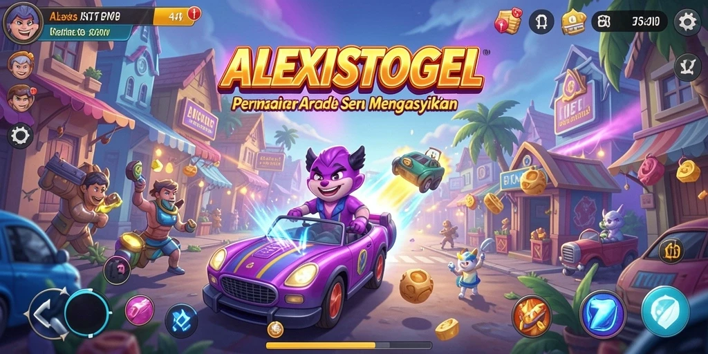 Tangkapan layar dari gameplay ALEXISTOGEL yang penuh aksi.