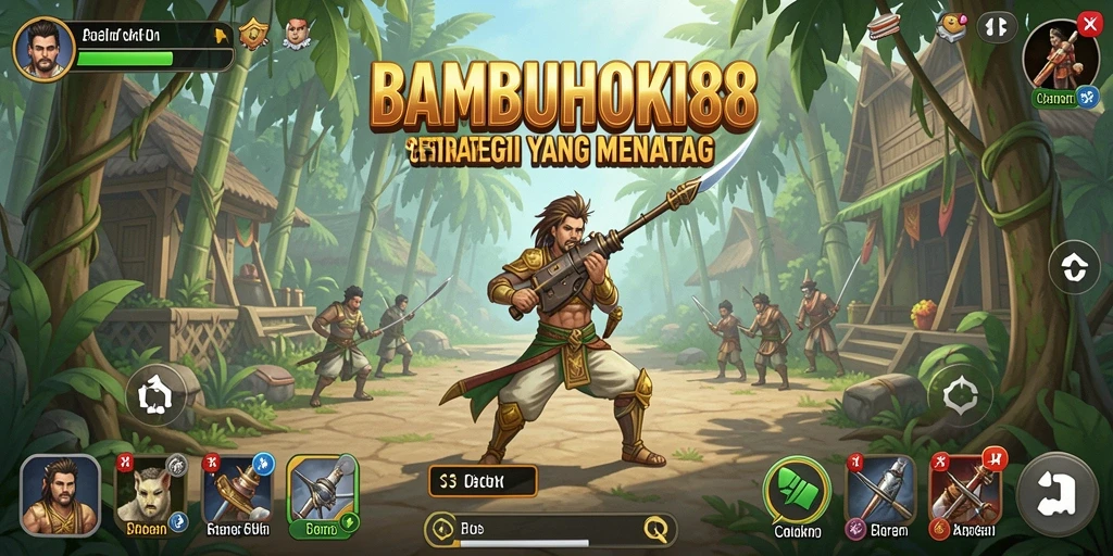 Tampilan gameplay seru dari BAMBUHOKI88 yang memikat.