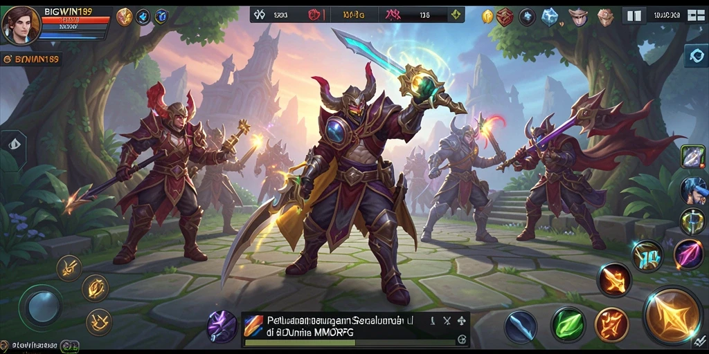 Screenshot gameplay BIGWIN189 menampilkan aksi dan petualangan mendebarkan.