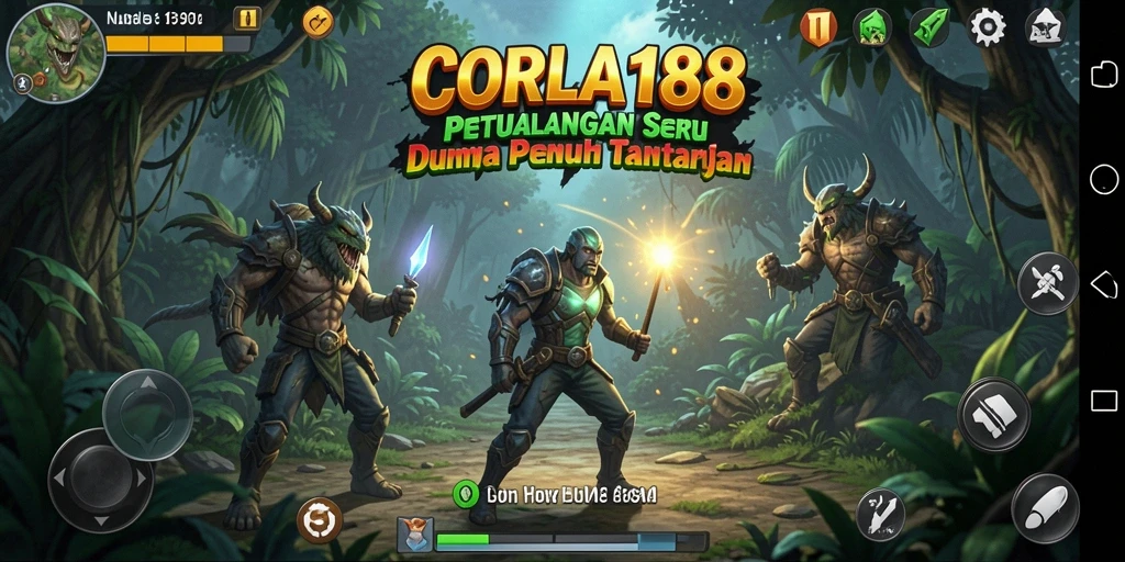 Gameplay seru CORLA188 dengan visual dan tantangan menegangkan.