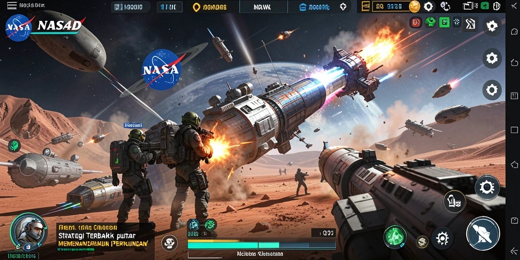 Gameplay menantang di NASA4D dengan berbagai strategi menarik.