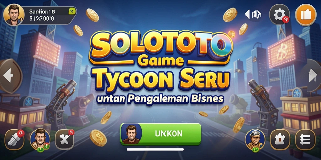 Tampilan menarik dari gameplay <strong>SOLOTOTO</strong> yang penuh strategi bisnis.