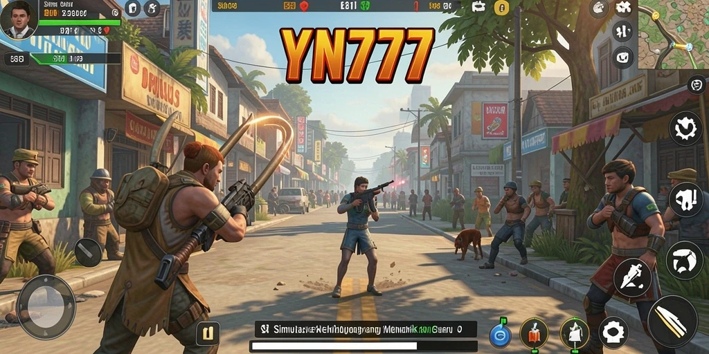 Screenshot gameplay YN777 yang menunjukkan aktivitas interaktif yang seru.